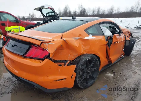 2020 Ford Mustang Ecoboost Fastback z USA, uszkodzony, nr VIN 1FA6P8TH3L5183235